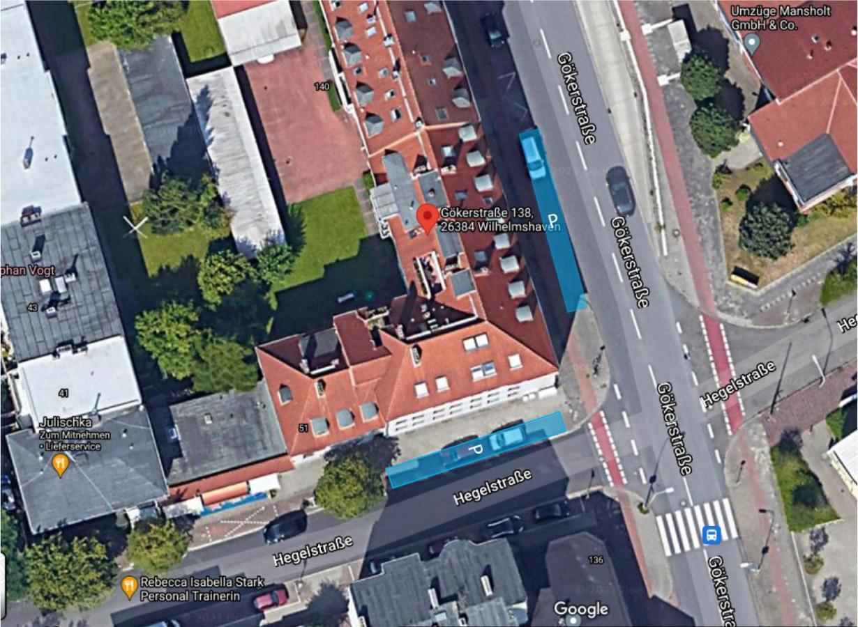Vivid - Studioapartment Mit Balkon - Netflix - Wlan Wilhelmshaven Exteriér fotografie